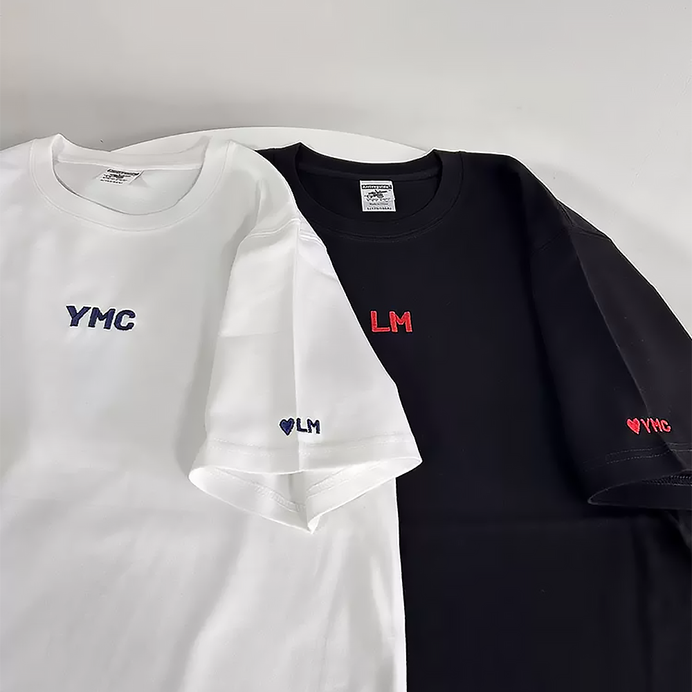 オリジナルtシャツ｜名前刺繍入り｜半袖 100％純綿