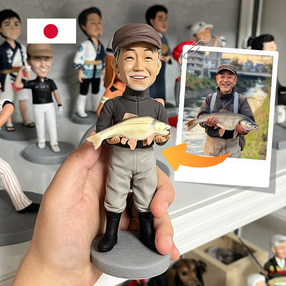 フィギュアオーダーメイド｜写真からフィギュア｜フィギュア依頼 制作｜自分のボブルヘッド製作｜敬老の日（Ⅳ）