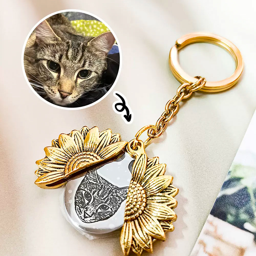 【カスタマイズ可能】ペットの名入れ・写真入り　キーホルダー｜犬や猫　うちの子　世界に一つなキーチェーン・チャーム
