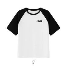 画像をギャラリービューアに読み込む, オリジナルtシャツ 名前刺繍入り 半袖 100％純綿 ロゴ刺繍 ユニセックス クルーネック
