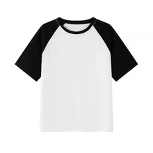 画像をギャラリービューアに読み込む, オリジナルtシャツ 名前刺繍入り 半袖 100％純綿 ロゴ刺繍 ユニセックス クルーネック
