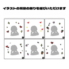 画像をギャラリービューアに読み込む, カップル向けオーダーメイドの刺繍入りコットン半袖Tシャツ
