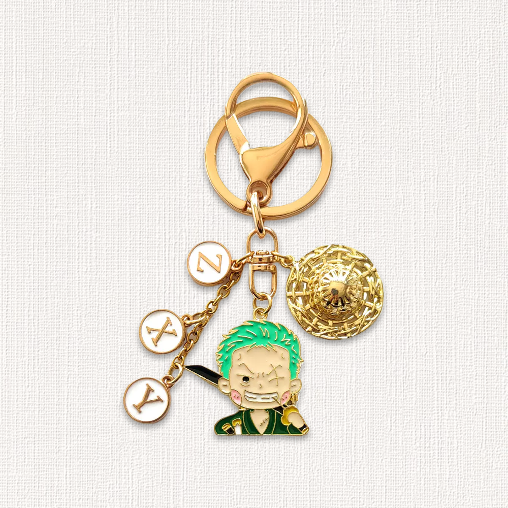 イニシャルキーホルダー・名入れバッグチャーム｜オリジナル・手作り