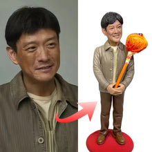 画像をギャラリービューアに読み込む, お写真から作るオリジナル立体似顔絵フィギュア ｜フィギア人形｜粘土
