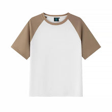画像をギャラリービューアに読み込む, オリジナルtシャツ 名前刺繍入り 半袖 100％純綿 ロゴ刺繍 ユニセックス クルーネック
