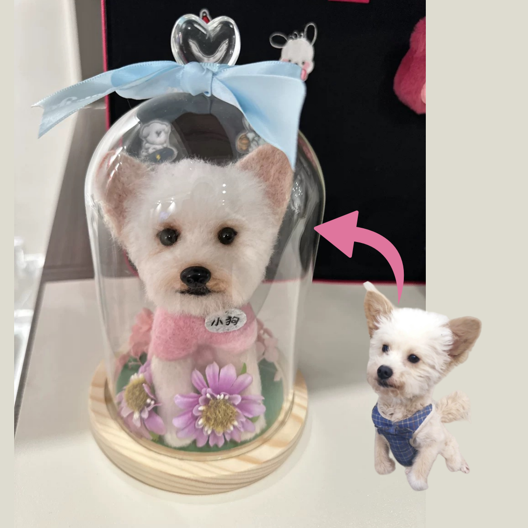 オーダーメイド ペット ウールフェルト｜亡くなった ペット 羊毛