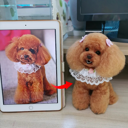 オーダーメイド 羊毛 フェルト ペット｜ペット ぬいぐるみ｜亡くなった ペット ぬいぐるみ｜ペット メモリアル｜フェルト ペット