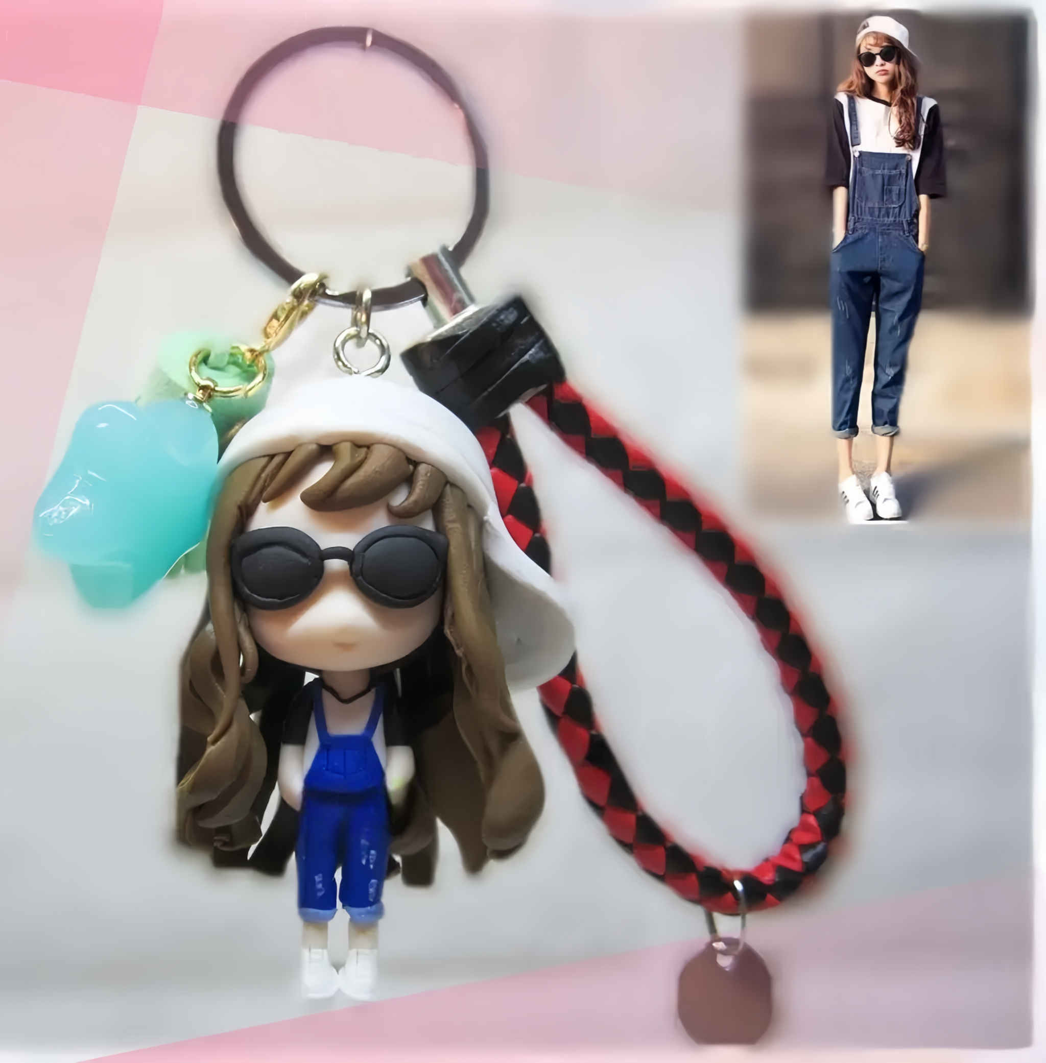 オリジナルキーホルダー★ オーダーメイド オーダーメイド】オリジナル3Dフィギュアキーホルダー ポリマー