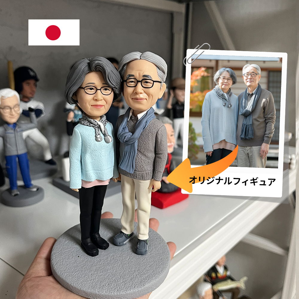 オリジナルフィギュア｜フィギュア制作　依頼｜写真からフィギュア｜フィギュアオーダーメイド（II）