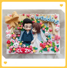 画像をギャラリービューアに読み込む, オリジナルフィギュア　3dフォトフレーム｜結婚祝い　誕生日プレゼント｜似顔絵　おしゃれ　ギフト｜Unimstar

