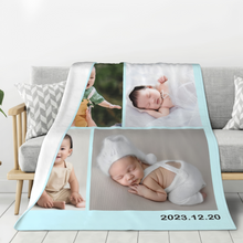 画像をギャラリービューアに読み込む, 4枚写真カスタマイズブランケット
