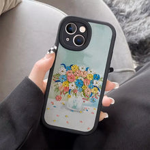 画像をギャラリービューアに読み込む, iPhoneケース　油絵風　スマホケース　おしゃれ　人気
