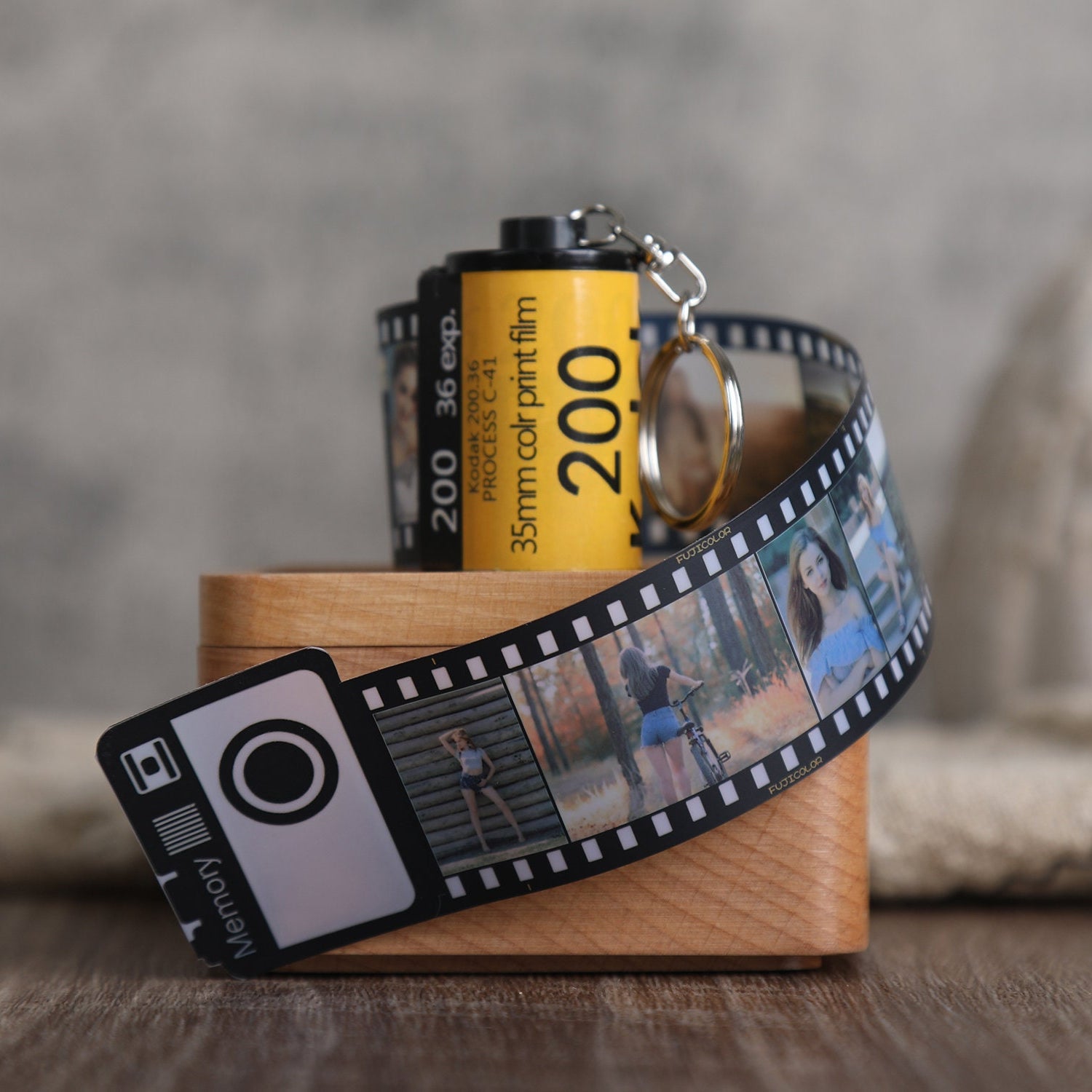 オーダーメイド】写真入りからのフィルムキーチェーン オリジナル
