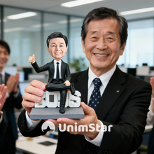 画像をギャラリービューアに読み込む, 定年祝い・退職記念品：上司が喜ぶオーダーメイドの似顔絵オリジナルフィギュア｜大切な方へ贈る世界に一つのリアルフィギュア
