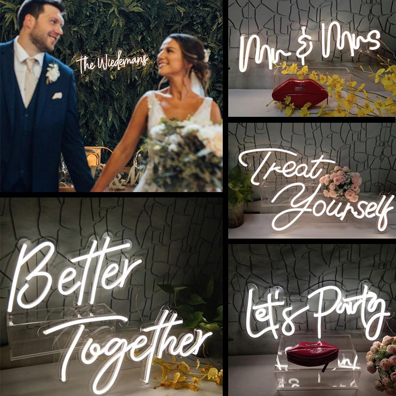 結婚式 オーダメイド ネオンサイン 披露宴 プレゼント コンセント式